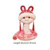 Snake Plush Toy for Chinese Year Collectible Figurine Kids