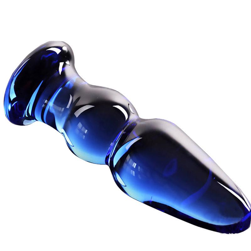 Стеклянный фаллоимитатор, искусственный пенис, форма фруктов и овощей, устройство для женской мастурбации, анальная пробка, секс-игрушка