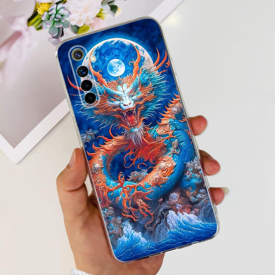 Чехол для Realme 6 Pro Чехол для Realme 6i 6S Роскошный Популярный Расписная Задняя Крышка Мягкий Силиконовый Чехол для Телефона Для Realme 6S 6i Realme6 Pro Оболочка