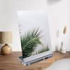 Acrylic Display Stand Clear Easel Artwork Storage Rack Stylish Collector for Displaying
