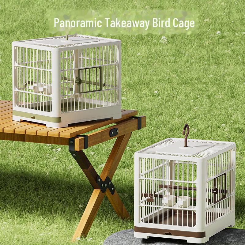 Large Outdoor Portable Parrot Villa Cage – Spacious, Breathable, and Ideal for Pet Bird Outings
