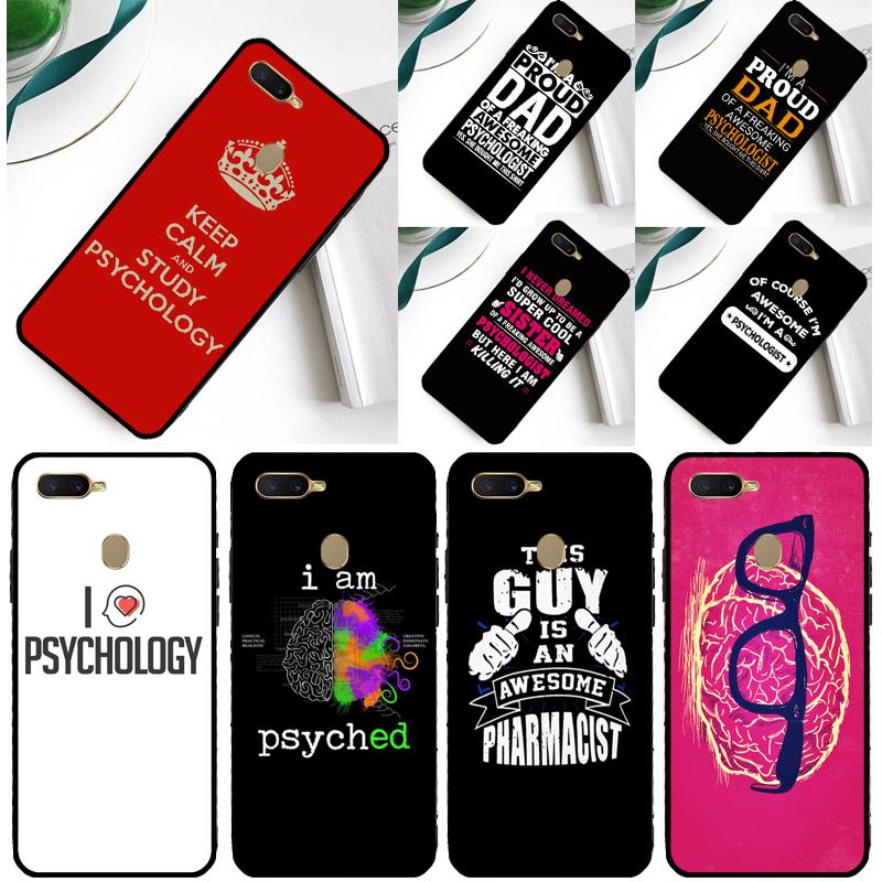 Awesome Psychologist Psychology Case For Oppo A40 A60 A80 A16 A76 A96 A18 A38 A58 A78 A98 A91 A15 A17 A74 A94 A54 A57S Cover