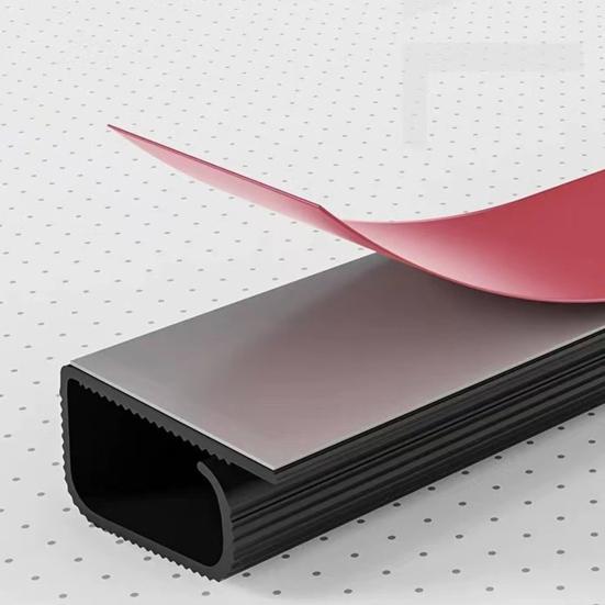 Слот для укладки кабелей под столом, самоклеящийся, без сверления, канавка для проводов на столе, универсальный сетевой лоток Ethernet, телевизор, компьютер, шнур питания, органайзер