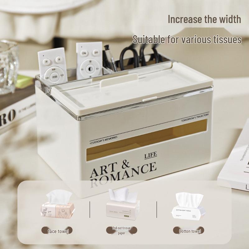 Роскошная многофункциональная коробка для салфеток для гостиной и кухни - Стильное решение для хранения