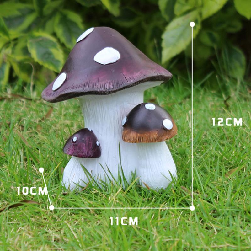 Cartoon Simulation Large Mushroom Decoration Outdoor Garden Courtyard Landscape Ornament