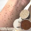 Новый продукт Водостойкий набор для создания искусственных веснушек Lifelike Stamper Face Dot Spot Makeup, 02 светло-коричневый, 1 шт.