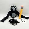 Мягкая плюшевая игрушка Gorilla Tag, кукла-орангутанг с очками-карандашами, вдохновленная популярной игрой, милый цветной подарок для коллекционеров игр