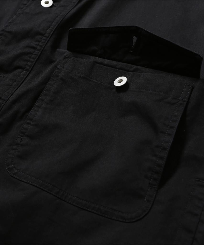 HAVEOFFDUTY Bio-Washed Blouson Jacket (Black)