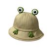Милая шляпа-лягушка женская весенняя универсальная шляпа-ведро студенческая мультяшная солнцезащитная козырек шляпа для раковины