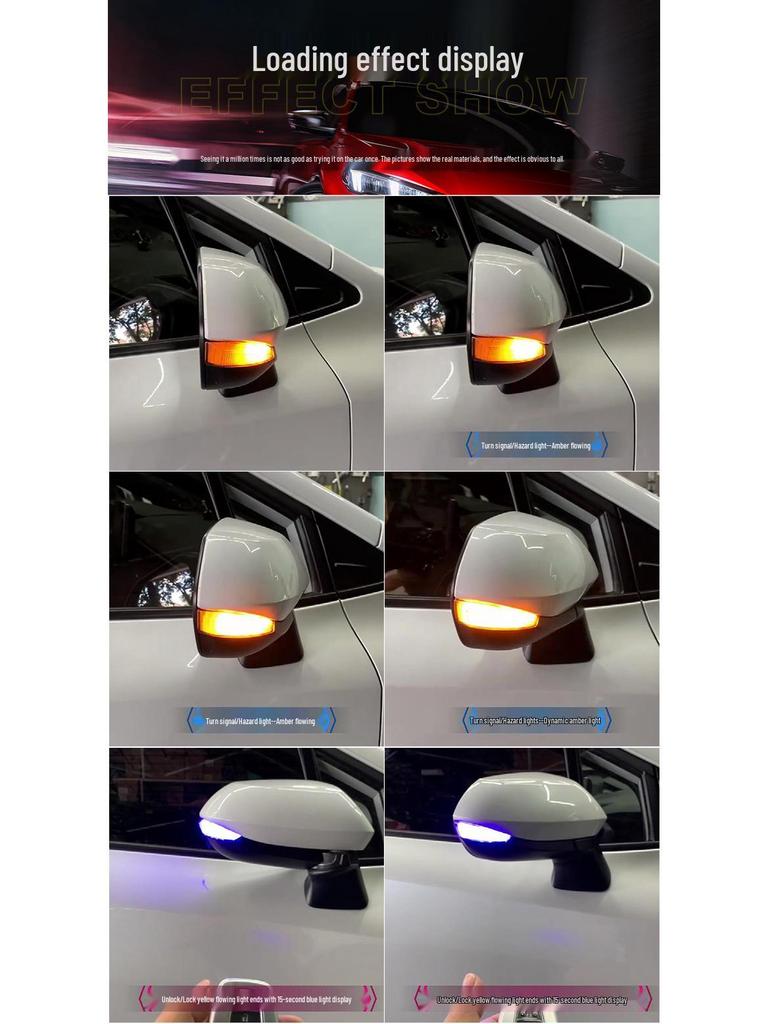 New Corolla Rearview Mirror Sequential Turn Signal Lights