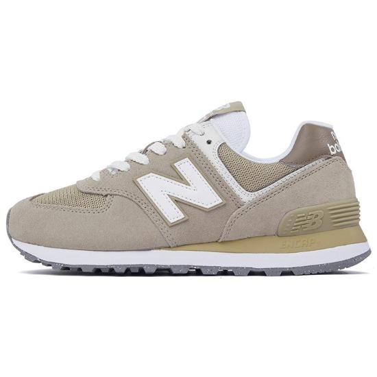 New Balance 574 Светло-коричневые Унисекс Кроссовки U574ESF