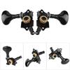 8PCS Fish Tail Design 4 Strings Tuning Pegs Metal Ukulele Parts Musical Instrument Parts  Guitar
