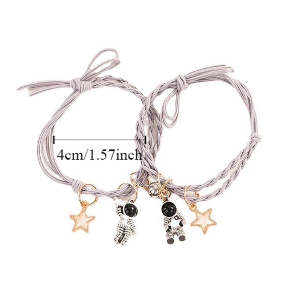 Магнитный браслет для притяжения астронавтов, браслет для пары, полые звезды, набор браслетов, подарок другу