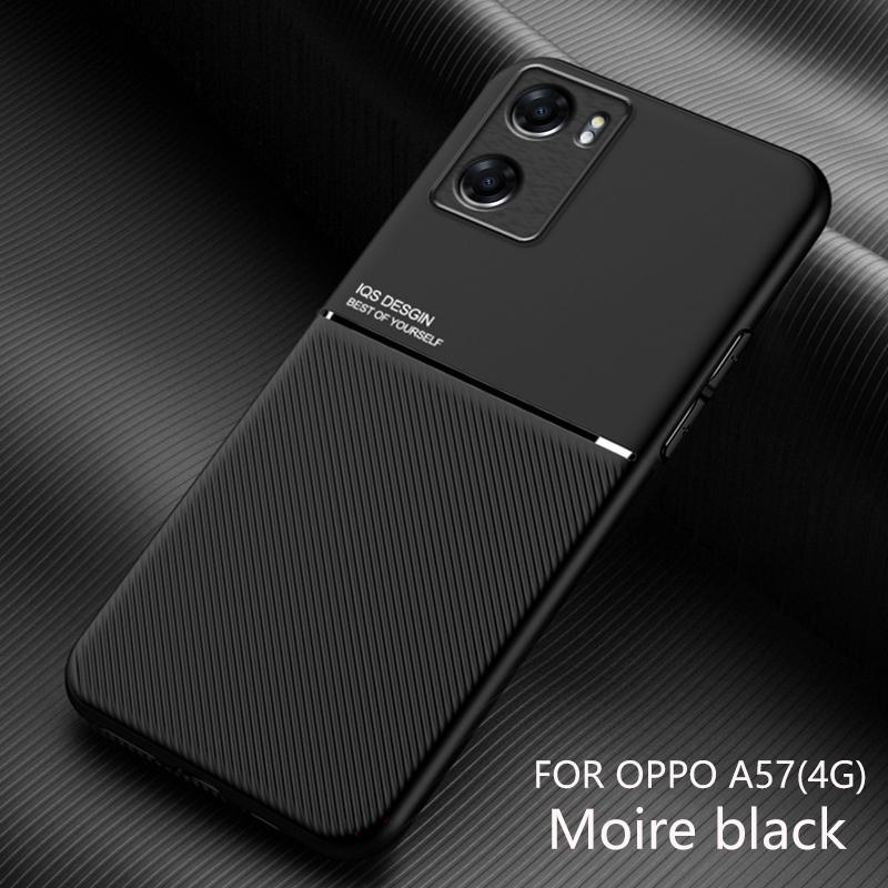 Для OPPO A57S Чехол Автомобильный Магнитный Кожаный Чехол Мягкая Рамка Funda На Для OPPO A57 OPPOA57S OPPOA57 4G Чехлы Для Телефона Capa