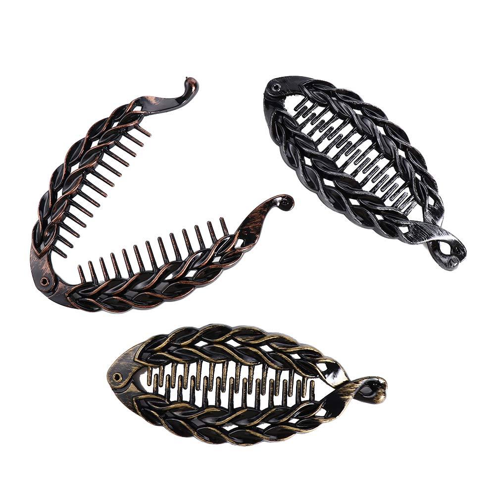 Fashion Banana Clips Women Fish Shape Hair Claws Hairpins Hair Clips Fish Clip