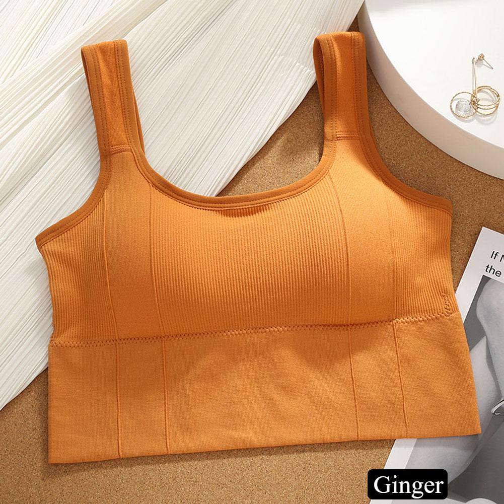 Women Seamless Yoga Bra Breathable Sports Bra Anti-sweat Fitness Top Shockproof Crop Top Push Up Sport Bra Gym Workout Top