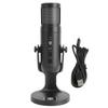 Recording Live Microphone USB Condenser Gaming Streaming Microphone for Skype Conferencing