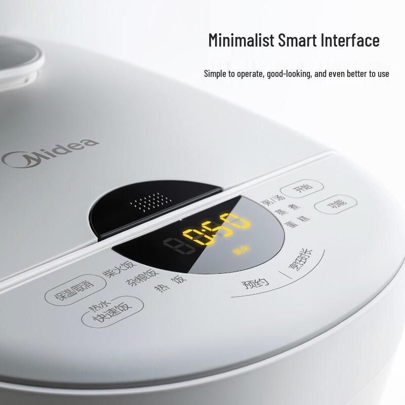 Midea 4L Electric Rice Cooker CN plug (adapter included)