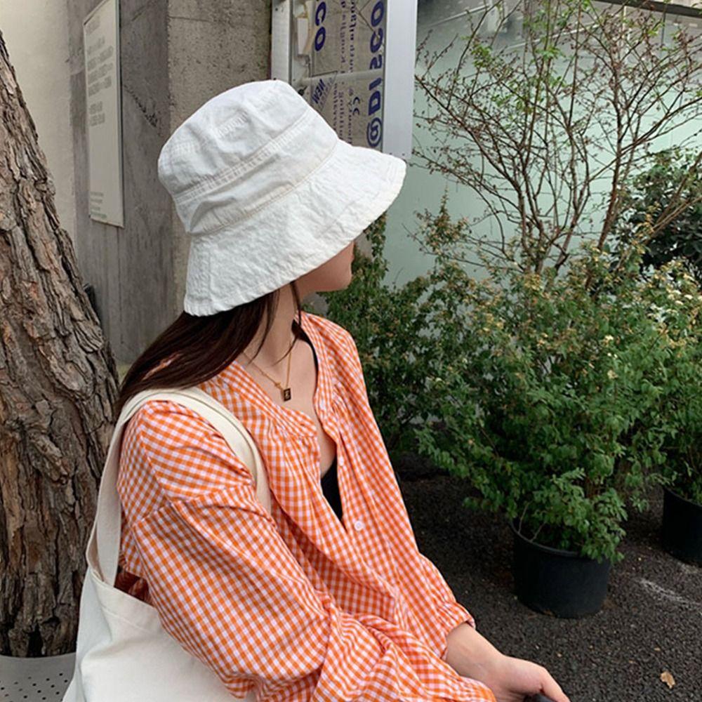 Sun Protection Fisherman Hat Breathable Sunhat Fashion Beach Cap for Spring Summer