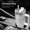 1200ML Large Capacity Stainless Steel Car Insulated Mug For KIA K5 K9 Sorento Ceed Sportage Carnival Stinger Forte Niro Cadenza zpjm80