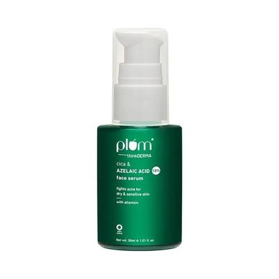 Сыворотка для лица Plum 10% Azelaic Acid & Cica | Борется с акне | Успокаивает воспаления | Легкая и нелипкая | Без отдушек | 100% веганский продукт | 30 мл