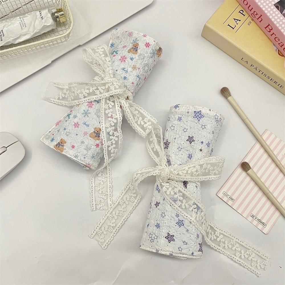 Portable Makeup Brush Storage Bag Roll Design Make Up Organizer New Cosmetic Brush Bag Travel Use
