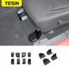 TESIN Interior Mouldings for Jeep Wrangler JK Car Front Rear Seat Screw Protection Cover for Jeep Wrangler JK