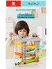 Tebao'er Baby Boy Wooden Toy Car Slide Track Educational Set
