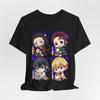Anime Character Tee, Short Sleeve Shirt, Unisex Graphic T-Shirt, Gift for