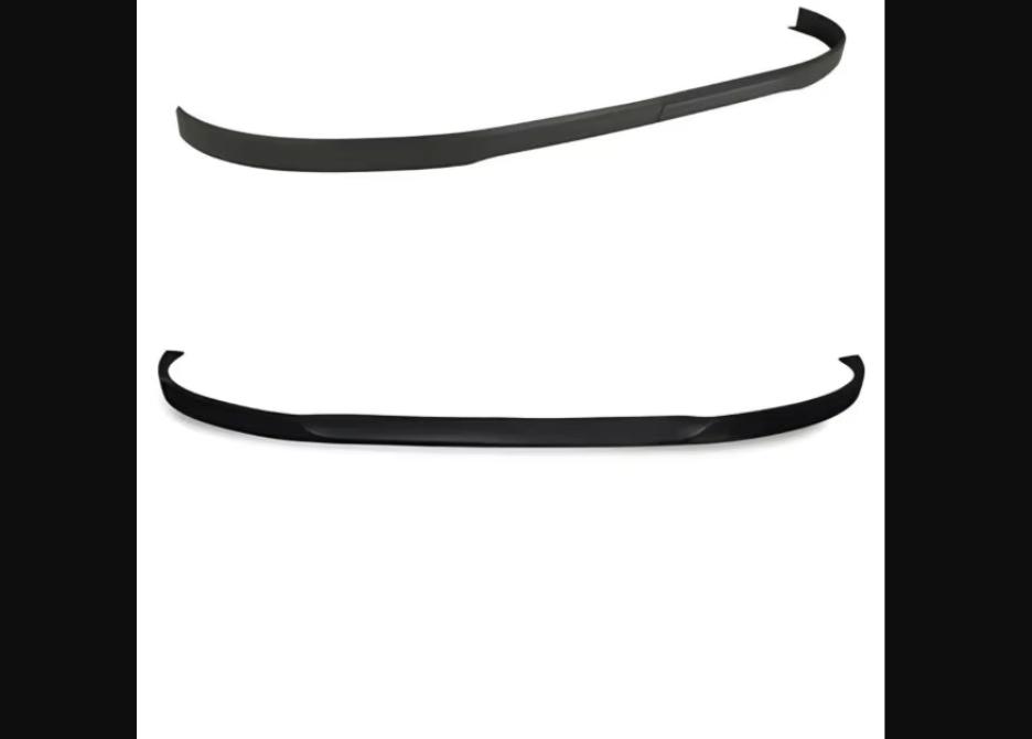 Для Renault Kangoo 1 1998-2007 совместимая H-образная гибкая передняя губа из 2 частей передняя крышка