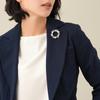 Shell Pearl Brooch VBPV5090 UW [Vendome Boutique]