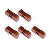 Wooden Chopstick Rest Set of Current Model J-kitchens Pillows, Lacquered, 5, 4x1.1cm,