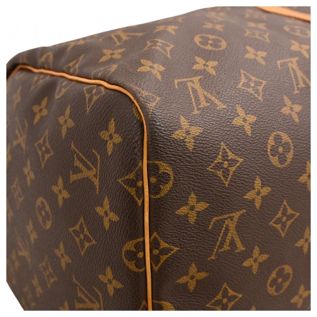 Auth LOUIS VUITTON Monogram Keepall 55 Boston Bag lv5655gy Used