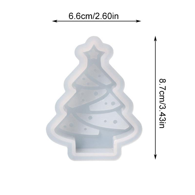 1шт DIY ручной работы трехмерные праздничные атмосферные украшения праздничные украшения формы для свечей