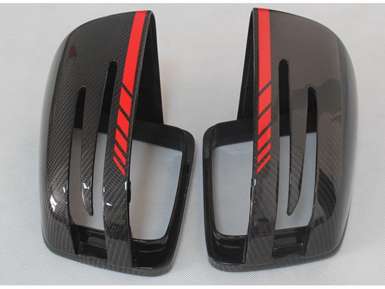 Mercedes-Benz Carbon Fiber Rearview Mirror Cover for G, GLE, GLS, GL, ML, R-Class W463/166