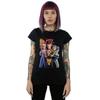 Disney Womens/Ladies Toy Story 4 Buzz Woody And Bo Peep Poster Cotton T-Shirt
