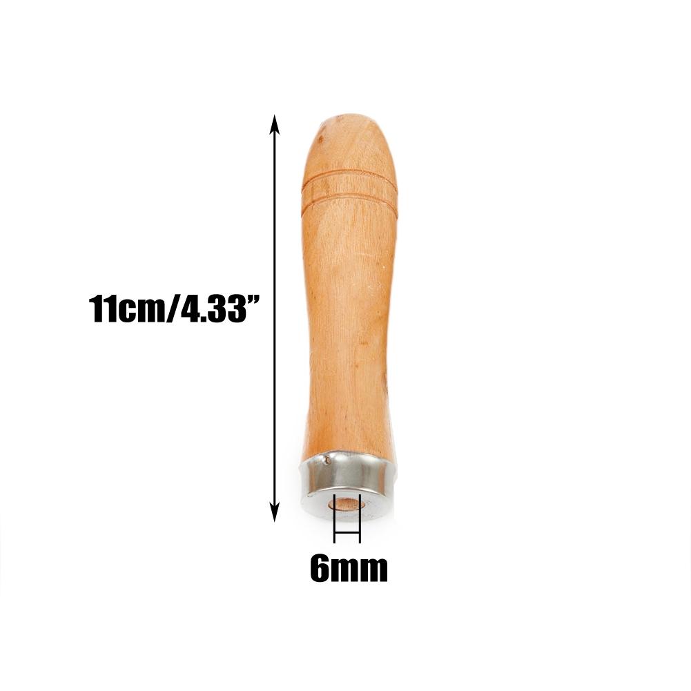 11 см деревянная ручка для напильника 5 шт. аксессуар для рукоделия