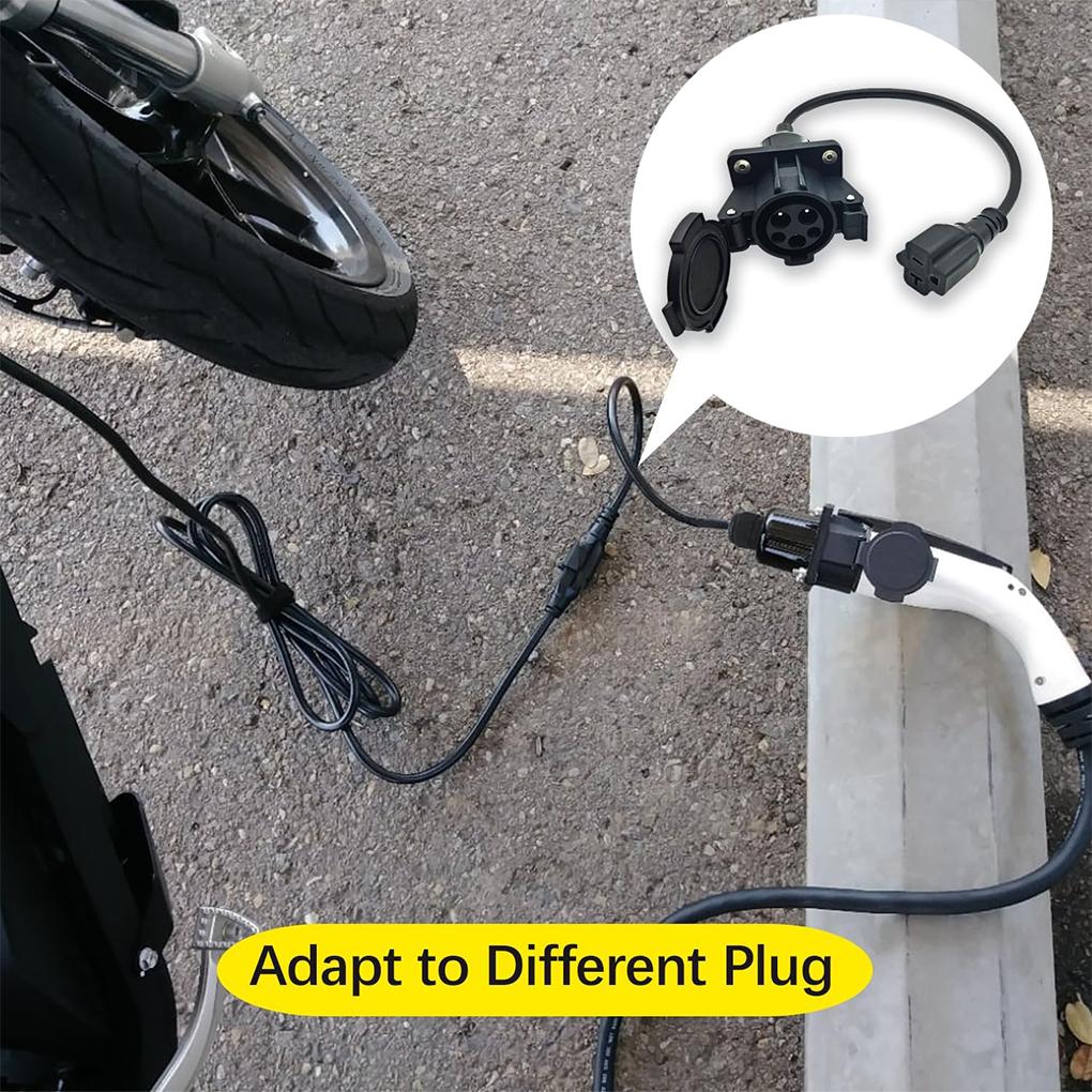 J1772 To Nema 5-15/5-20 Discharger Discharger Connector Adapter Electric Vehicle Connector Adapter