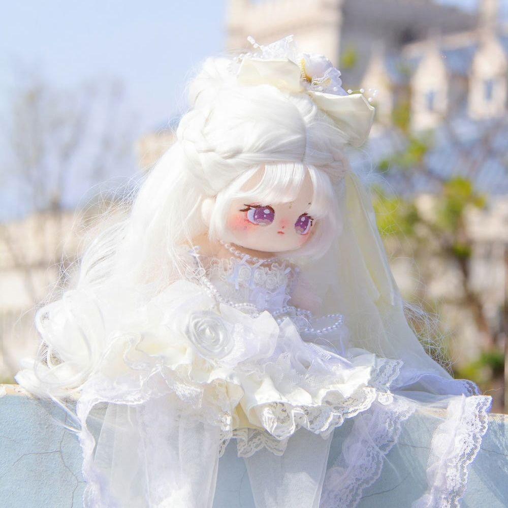 20cm Can Change Clothes Cloth Dolls Dress Up Baby Clothes Naked Baby Doll  Collection Gift