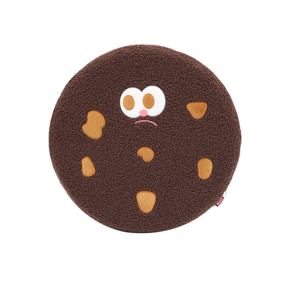 Foam Cookies Seat Cushion Square Round Bread Plush Pillow Creative Chair Plush Cushion Office
