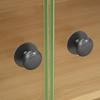 Stainless Steel No-Drill Furniture Cabinet Door Handle Adhesive Round Drawer Pull Knob