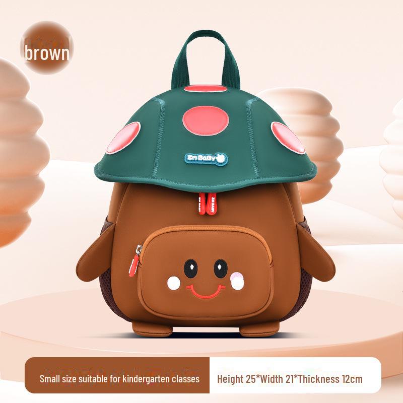 Милый детский рюкзак-грибок для детского сада - школьная мини-сумка для мальчиков и девочек