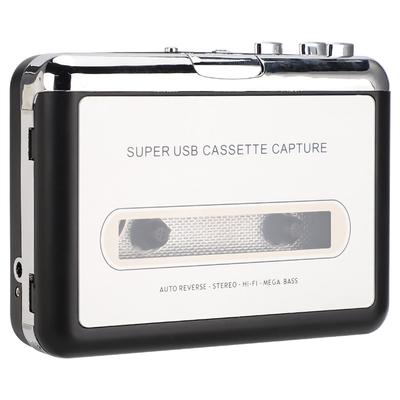 Кассетный плеер, Кассетный плеер Walkman, Портативный USB-конвертер для захвата кассеты в MP3, Стерео аудио плеер, Кассетный плеер