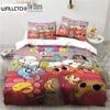 Мультфильм Удивительный мир Комплект постельного белья Gumball для мальчиков и девочек Twin Queen King Size Пододеяльник Наволочка Кровать для мальчиков и взрослых