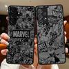 Чехол для Samsung Galaxy A54 A35 A53 A52S A72 A17 A52 A73 A33 A16 A15 A14 A23 A34 A36 A56 A55 Чехол для телефона Логотип Героя Marvel