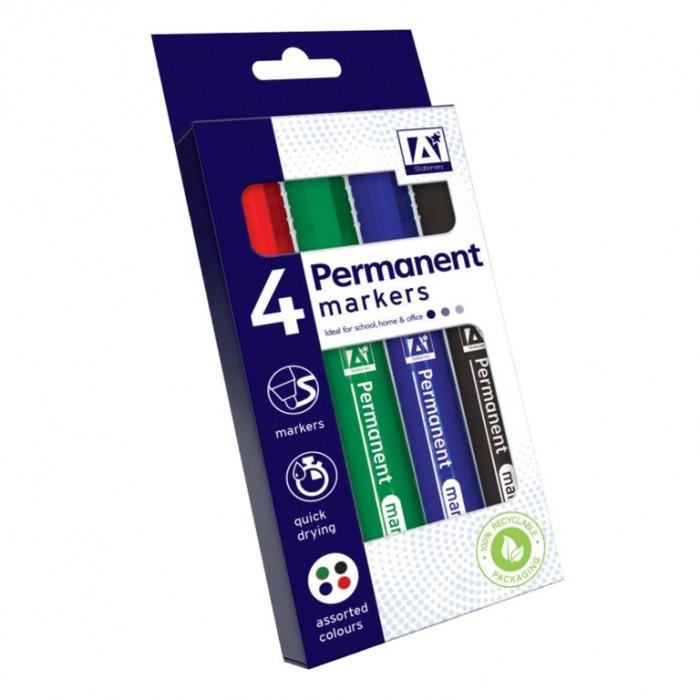 ANKER Permanent Marker (Pack of 4)