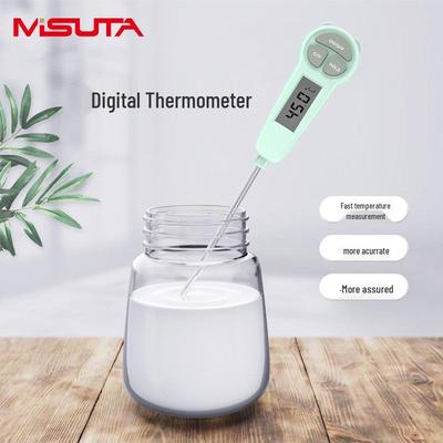 Электронный пищевой термометр из нержавеющей стали 304 для выпечки, детского питания, воды и масла