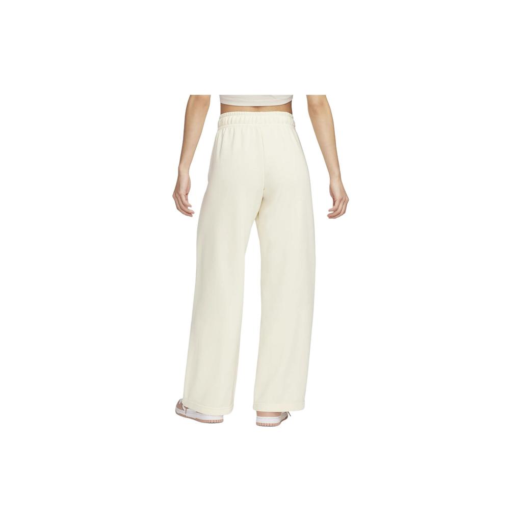 Nike Sportswear Club Letter Lace Casual Knitted Sports Pants Women bottoms Coconut-Milk FN3635-113