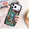 Чехол для телефона в стиле Cottagecore с лягушкой для iPhone 17 16e 15 14 13 12 11 Pro Max Air Mini Мягкая защитная крышка