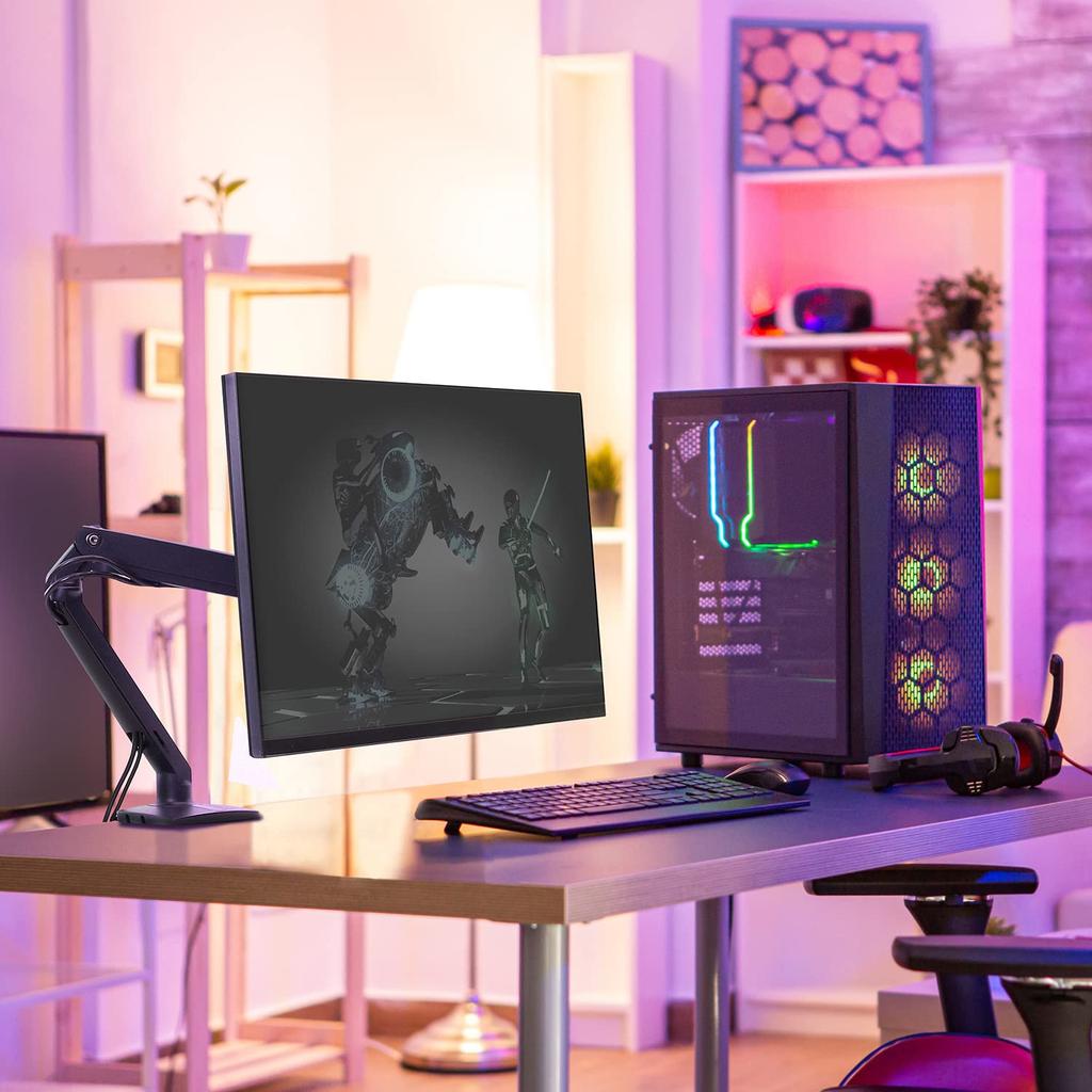 Кронштейн для монитора ERGOTRON MXV Desk Monitor Slim Type Matte Black До 34 дюймов Совместим со стандартами VESA (3,2~9,1 кг) 45-486-224